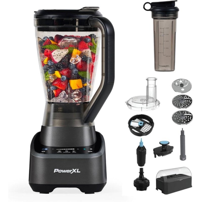 Image of Robot da cucina PowerXL SensiMax 1500W LCD, 10 velocità, brocca da 2,13 l, silenzioso cod079