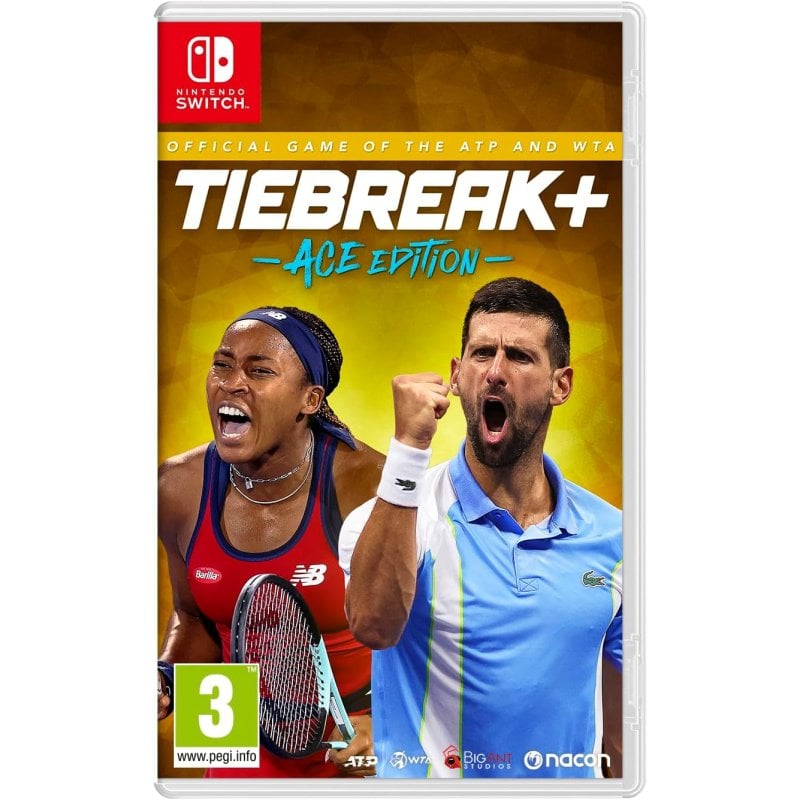 Image of Nacon Tiebreak Videogioco ufficiale ATP/WTA per Nintendo Switch cod079