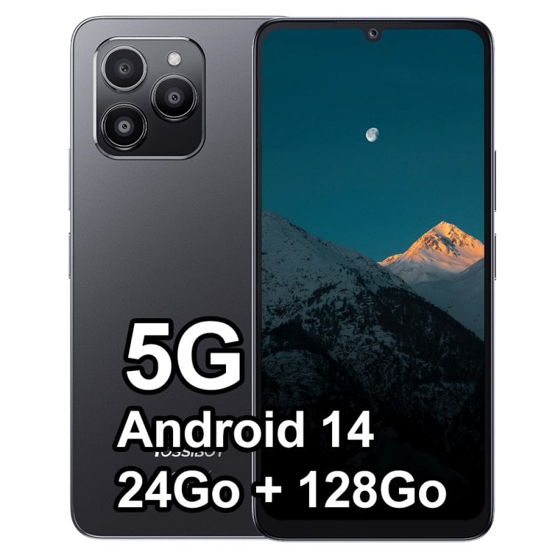 Image of Fossibot S1 6 GB 128 GB 5G Dual SIM 1 TB TF Fotocamera da 50 MP Impronta digitale e facciale cod079
