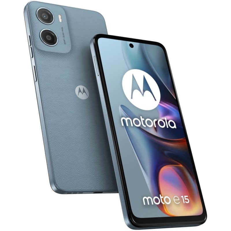 Image of Motorola Moto E15 2GB 64GB Quad Pixel 32MP TurboPower Blu cod079