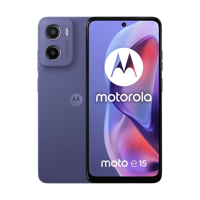 Image of Smartphone Motorola Moto e15 2GB 64GB Display 90Hz Batteria 5200mAh Fotocamera AI 32MP cod079