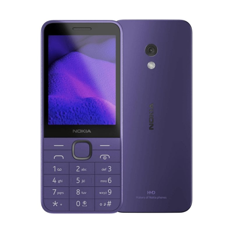 Image of Nokia 235 4G Dual SIM Bluetooth 2.8″ 2MP 1450mAh Cellulare Viola cod079