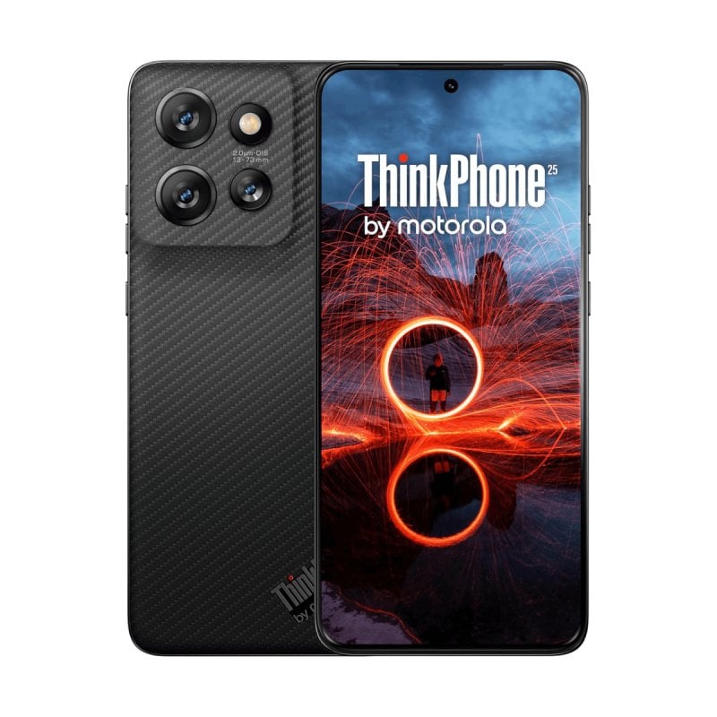 Image of Motorola ThinkPhone 25 8 GB 256 GB ThinkShield pOLED 6,36" Gorilla Glass 7i Nero cod079
