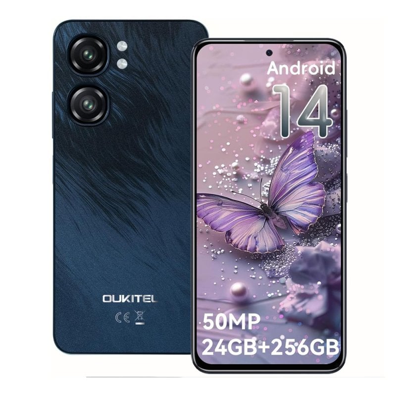 Image of Oukitel C58 PRO 24 GB RAM 256 GB NFC 90 Hz Pro Edition Doppia SIM cod079