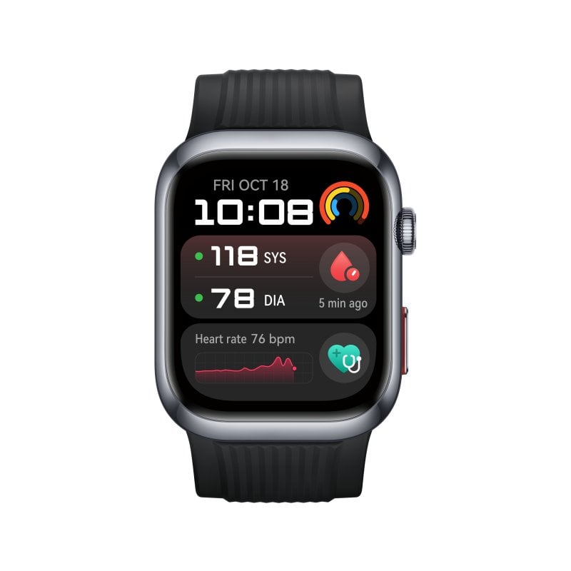 Image of Smartwatch Huawei Watch D2 AMOLED 1.82″ Cinturino in fluoroelastomero nero, batteria da 524 mAh cod079