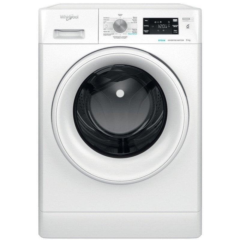 Máquina de Lavar Roupa Whirlpool FFB 9489 WV SPT 9 Kg 1400rpm A Branco 6th SENSE