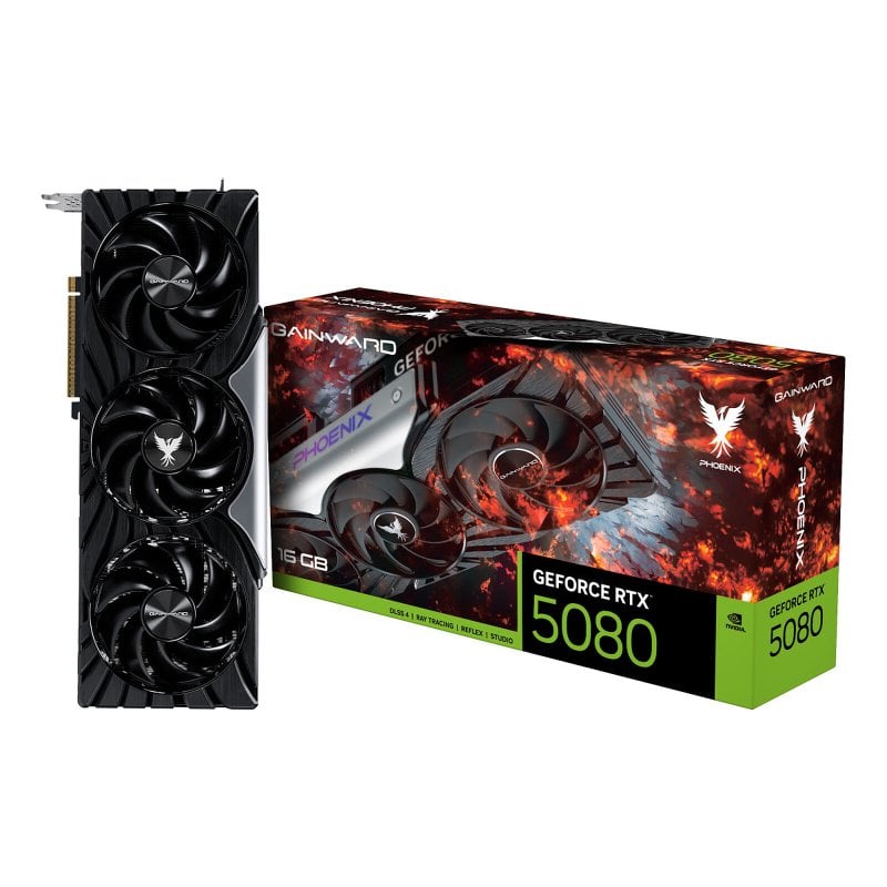Gainward GeForce RTX 5080 Phoenix V1 GeForce RTX 5080 GDDR7 PCI Express
