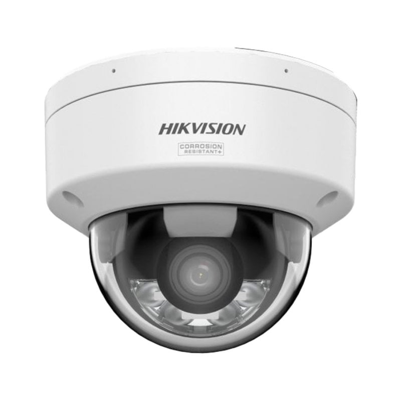 Image of Telecamera IP Hikvision DS-2CD2347G3-L 4MP ColorVu PoE 2.8mm Doppio microfono IK10 IP67 cod079