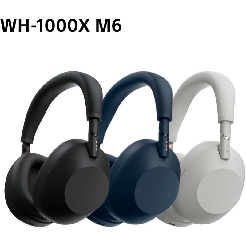 Sony WH-1000XM6 Bluetooth-Kopfhörer, Geräuschunterdrückung, Hi-Res