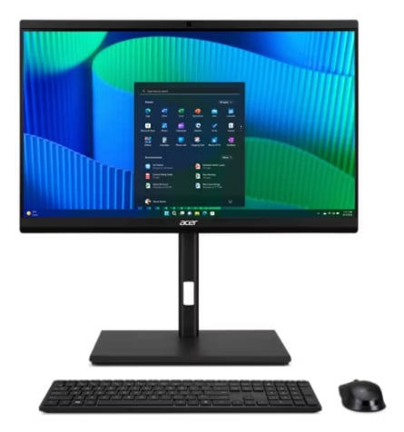 Image of Acer Veriton VZ2724G i5 16GB 512GB SSD Windows 11 Pro PC desktop tutto in uno cod079
