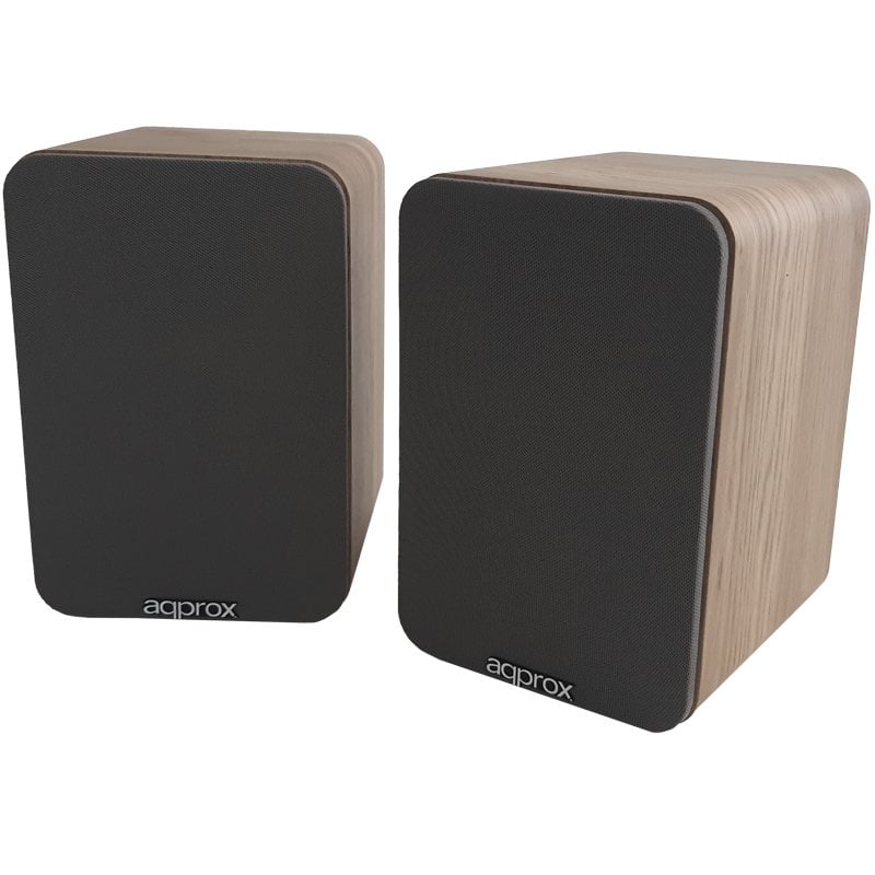 Image of Altoparlanti Bluetooth autoalimentati da 60 W RMS in legno con telecomando cod079