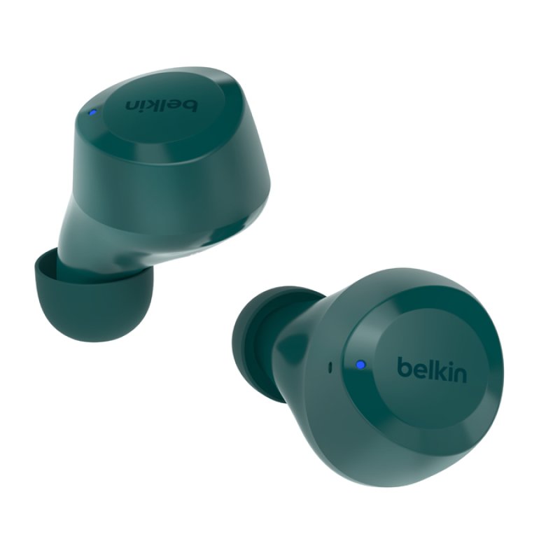 Image of Auricolari Belkin SoundForm Bolt Bluetooth 5.2 28 Ore Verde Azulado cod079