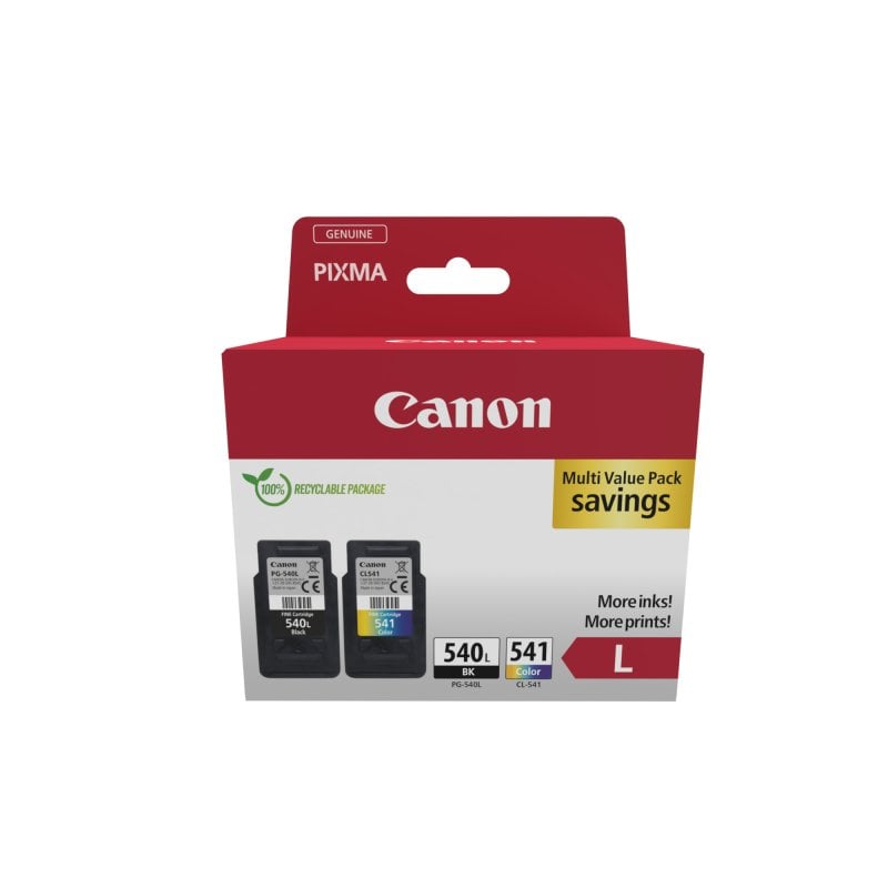 Image of Cartuccia Inkjet originale Canon 5224B013 nera e a colori Value Pack per PIXMA cod079