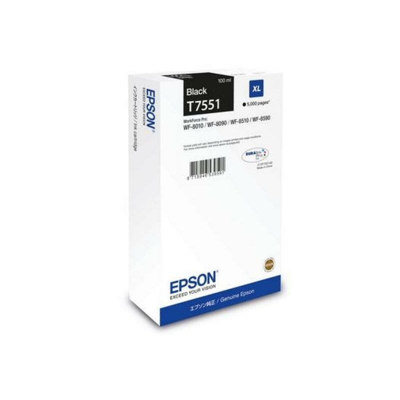Image of Cartuccia Inkjet nero ad alta capacità originale Epson WF-8xxx XL, 1 unità cod079