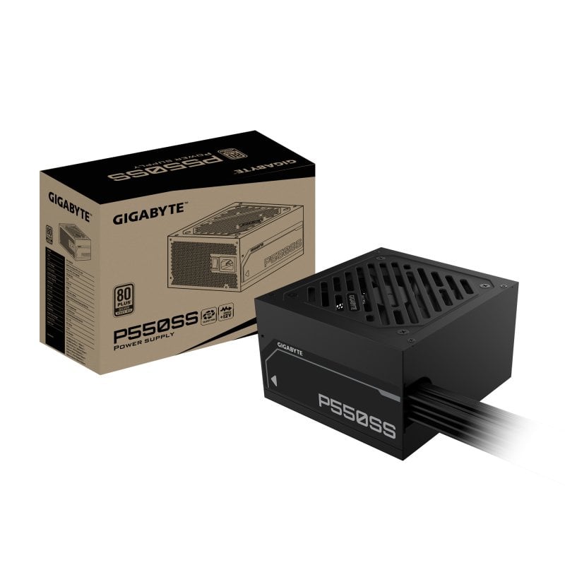 Fuente de Alimentación Gigabyte 550W 80 PLUS Silver ATX 3.1 No Modular Protección Avanzada