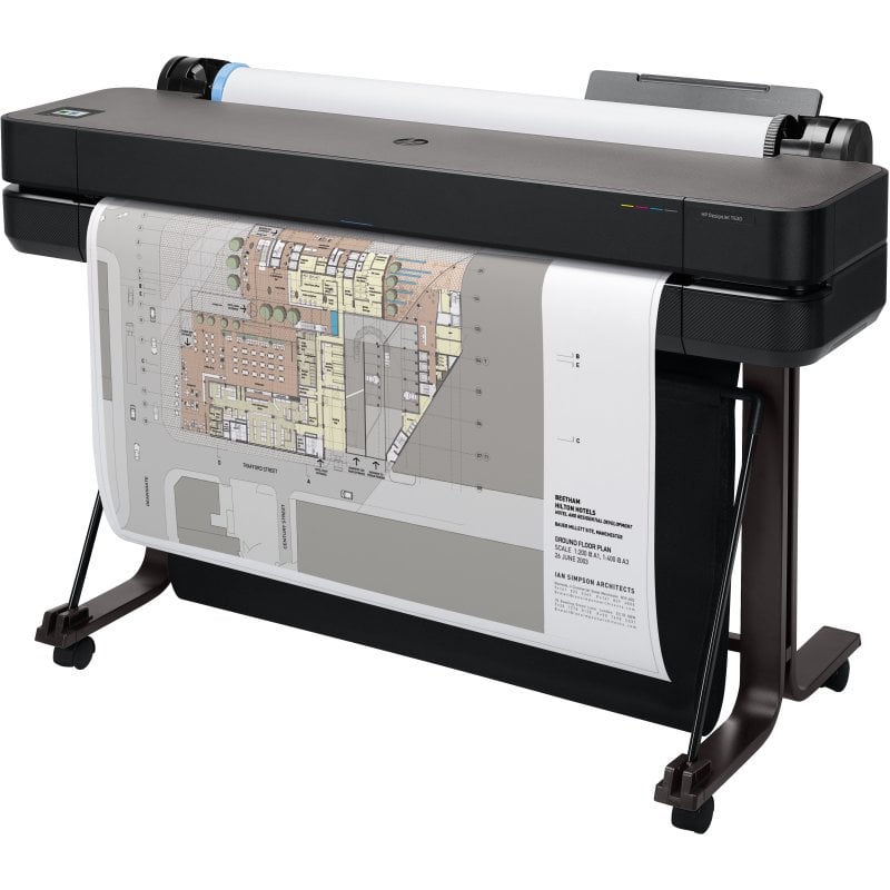 Image of Stampante a getto Inkjet multifunzione professionale Wi-Fi HP Designjet T630 da 36 pollici cod079