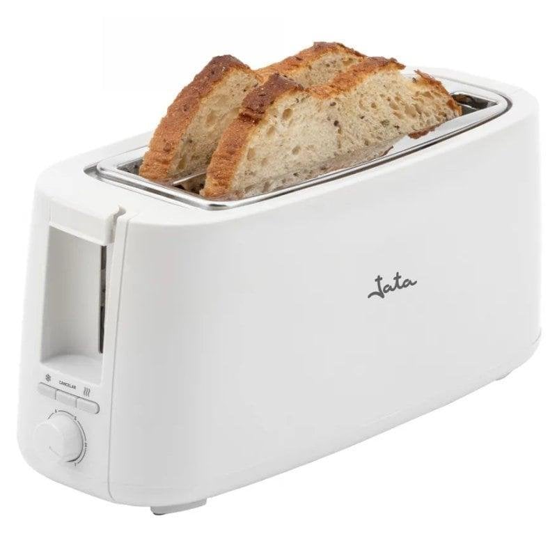 Tostadora Jata JETT1584 2 ranuras 1400 W 7 niveles blanca