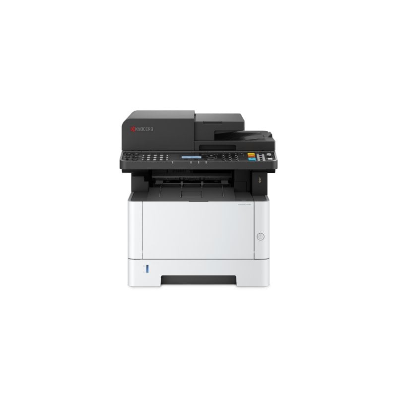 Image of Stampante laser Ethernet Kyocera, multifunzione, A4, bianco e nero, fax e scanner fronte-retro cod079
