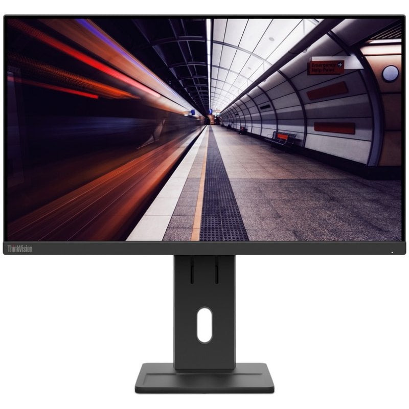 Image of Monitor Lenovo ThinkVision E24-30 da 23,8" IPS FHD 100Hz con altoparlanti e regolazione dell'altezza VESA cod079