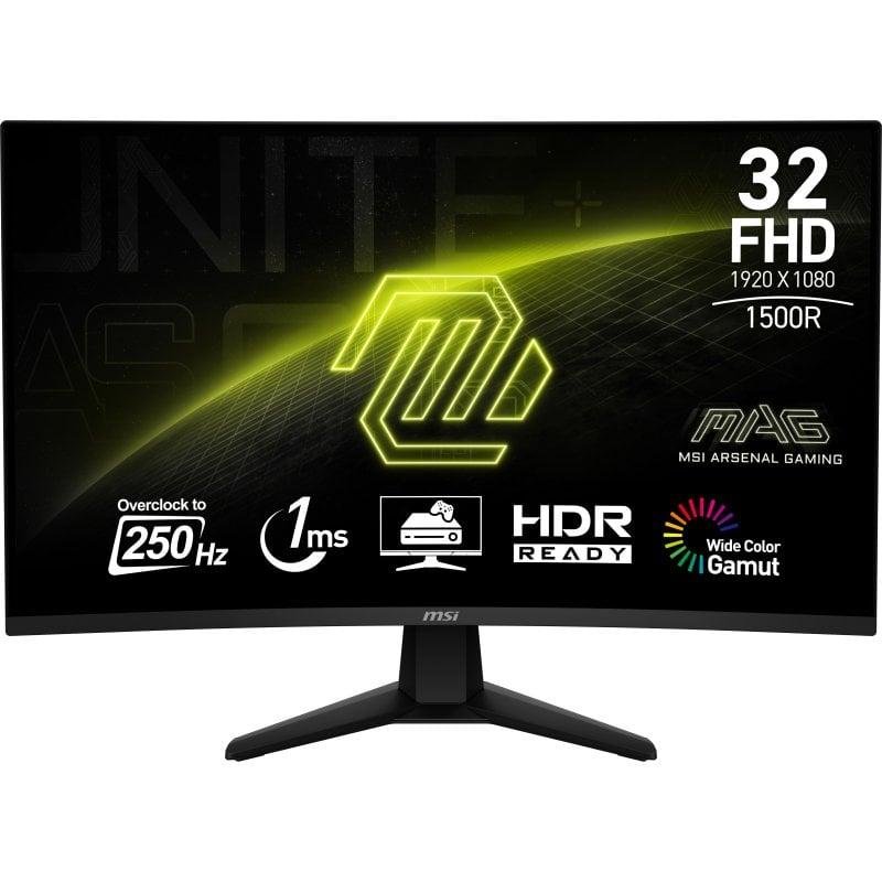 Écran PC MSI MAG 32C6X 31,5" Full HD 180Hz VA Incurvé HDR 1ms