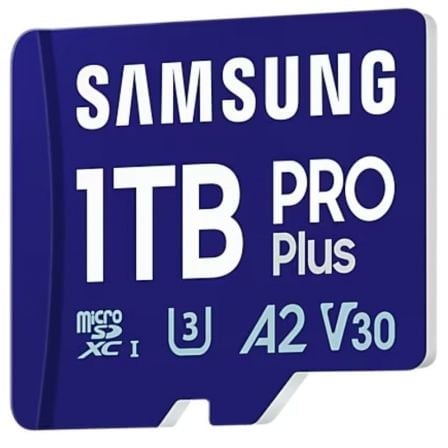 CARTE MEMOIRE SAMSUNG MICRO SD PRO PLUS 2023 avec adaptateur SD 4K classe 10 Lecture 180 Mo/ Ecriture 130 Mo/ MB MD1T0SAEU Neuf - vue 4