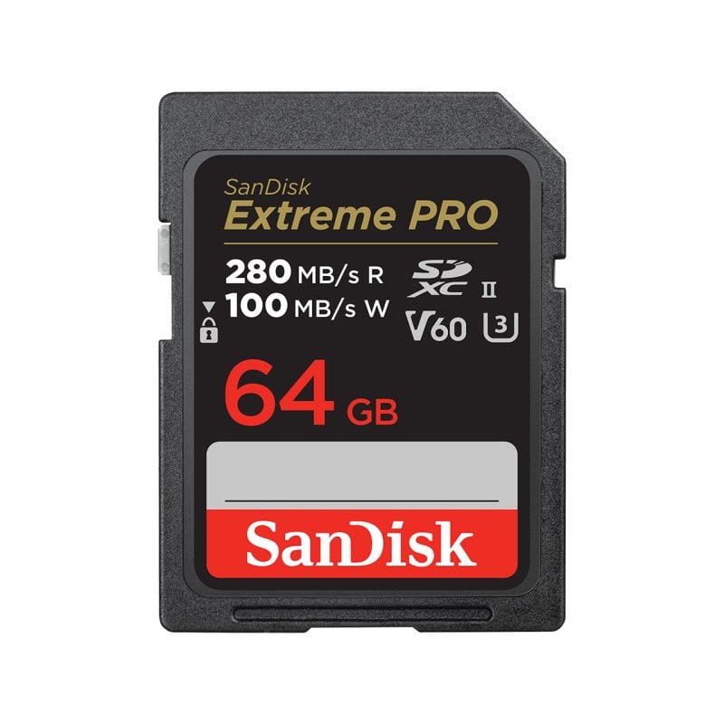 Capturez chaque seconde d'action et enregistrez des vidéos 4K avec une fiabilité maximale et une vitesse professionnelle. Caractéristiques de la carte SanDisk Extreme PRO SDSDXEP-064G-GN4IN 64 Go Transferts ultra-rapides pour les professionnels exigeants. Bénéficiez de flux de travail photo et vidéo efficaces avec des vitesses de lecture allant jusqu'à 280 Mo s et d'écriture allant jusqu'à 100 Mo s grâce à la technologie UHS-II et à la certification V60. Cela se traduit par des prises de vue en rafale RAW des enregistrements 4K fluides et des transferts instantanés vers votre poste de travail. Fiabilité extrême dans tous les environnements. Sa plage de températures de fonctionnement de -25 à 80 °C et de stockage de -40 à 85 °C garantit une stabilité totale pour les prises de vue en extérieur les voyages et les conditions environnementales difficiles répondant ainsi aux besoins des photographes naturalistes des vidéastes documentaires et des créateurs de contenu mobile. Prêt pour un flux de travail professionn...