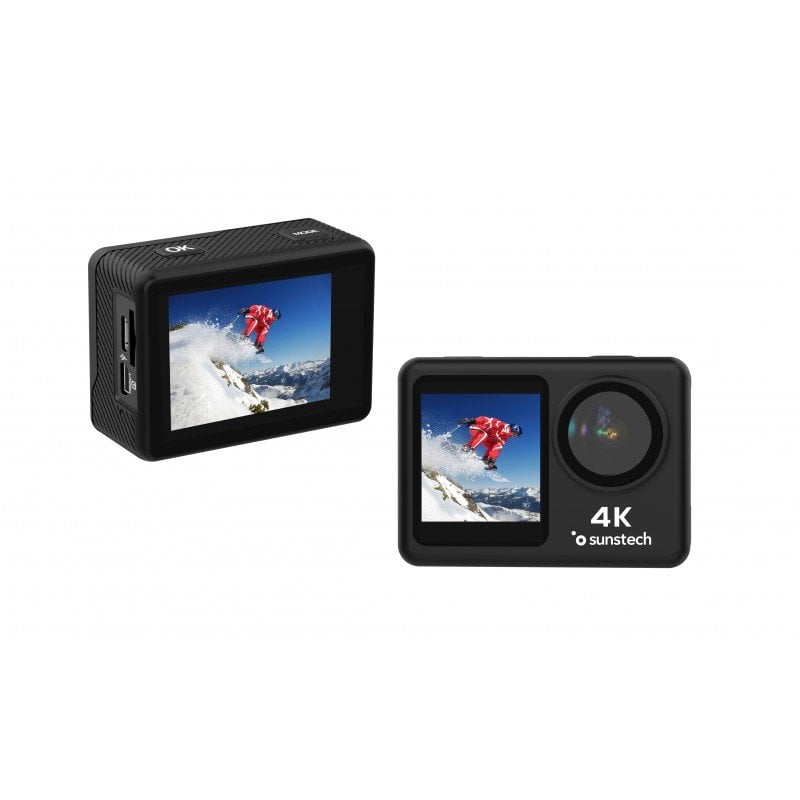 CAMARA DEPORTIVA SUNSTECH ADVENTURE 4K 16MP WIFI SUMERGIBLE NEGRA - miniatura 2