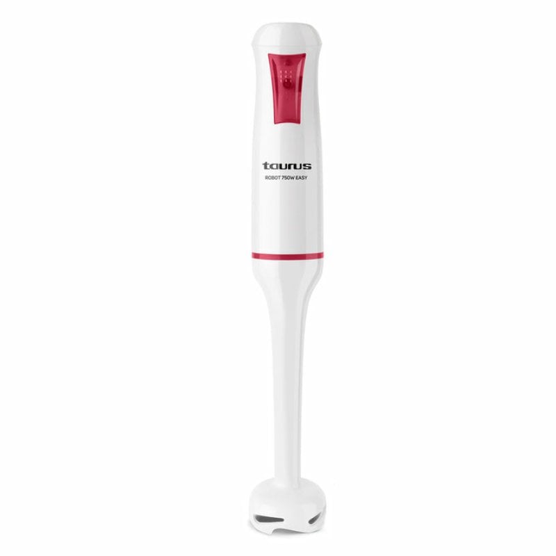 Image of Frullatore Taurus Robot 750 Easy Blender 750W Sistema di rotazione turbo Rosso/Bianco cod079