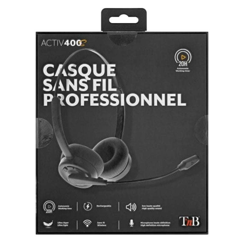 Auriculares T″nB inalámbricos Bluetooth con micrófono boom y