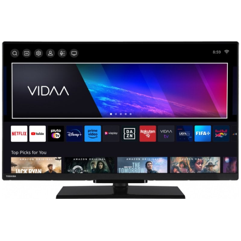 Image of Toshiba DLED 32WV3463DG Smart TV HD da 32 pollici HDR Alexa Dolby Audio Nero cod079