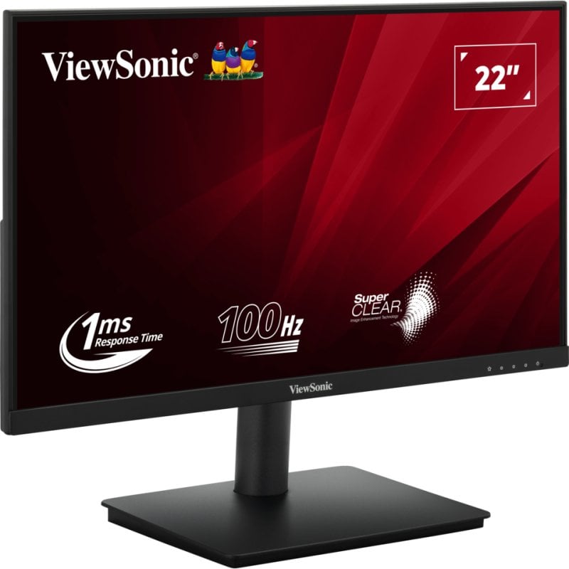 Image of Monitor Viewsonic 22″ 1080p 100Hz VA Flicker Free Low Blue Light HDMI VGA VESA cod079