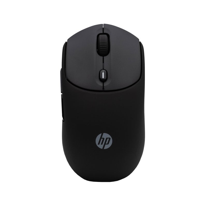 Ratón HP 400 Inalámbrico Dual Bluetooth/USB 2.4GHZ Silencioso Batería 24 Meses 6000DPI Silicona Suave Negro