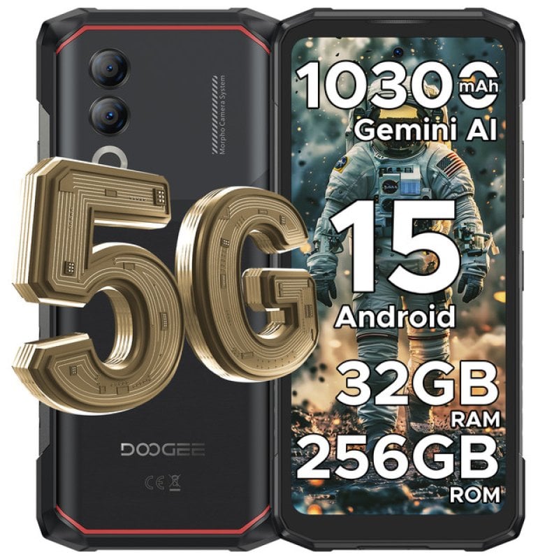 Image of Doogee Blade 20 Turbo 8 GB 256 GB 5G IP68/IP69K MIL-STD-810H 90 Hz batteria 10300 mAh cod079