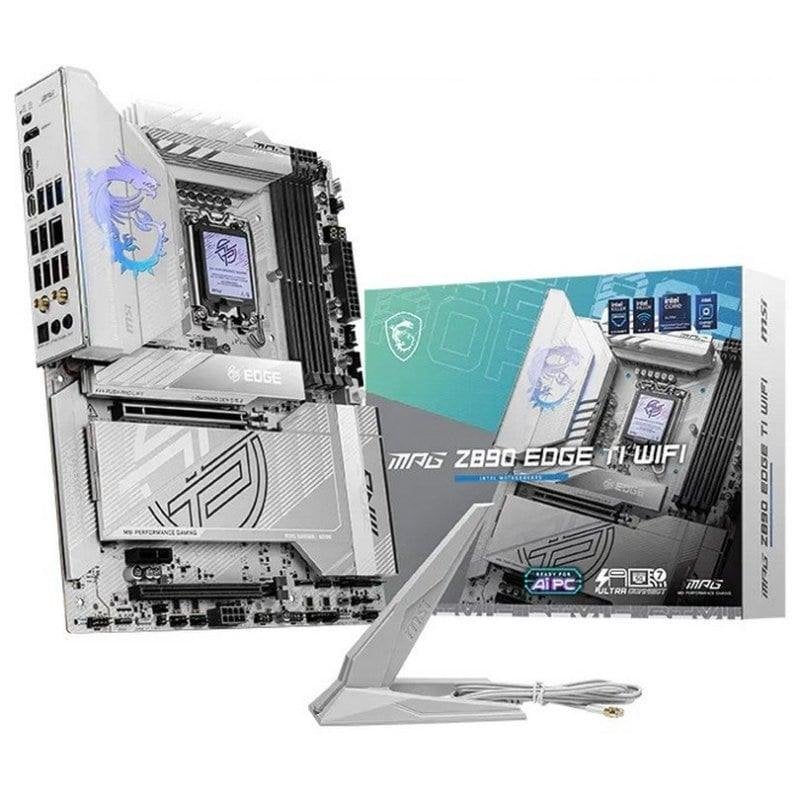 Placa Base MSI Z890 LGA1851 Mini-ITX MPG Z890I EDGE TI WIFI 7 PCIe 5.0 WiFi USB 3.2