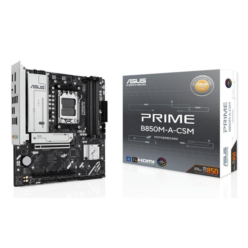 Image of Scheda Madre ASUS PRIME B850M-A-CSM DDR5 256GB MicroATX AM5 Scheda Madre ASUS PRIME B850M-A-CSM DDR5 256GB MicroATX AM5 cod079