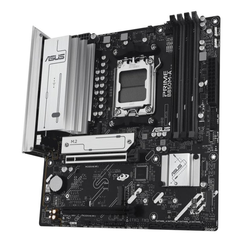 Placa base ASUS PRIME B850M-A-CSM AM5 MicroATX DDR5 PCIe 5.0 2.5G