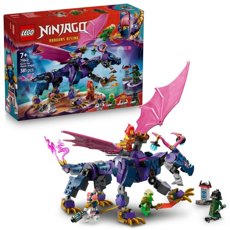 Image of LEGO NINJAGO Rontu Maestro Drago 71842 set di costruzione articolato da 381 pezzi cod079