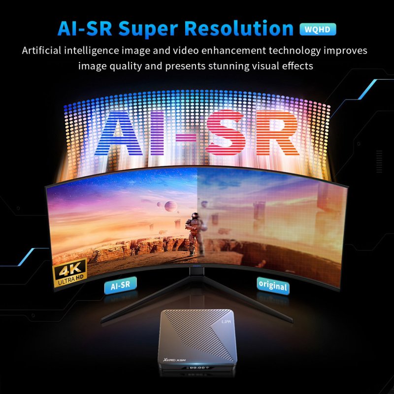 TV Box Android Lipa X88 Pro S905X5 4GB 64GB Android 14 8K Dolby