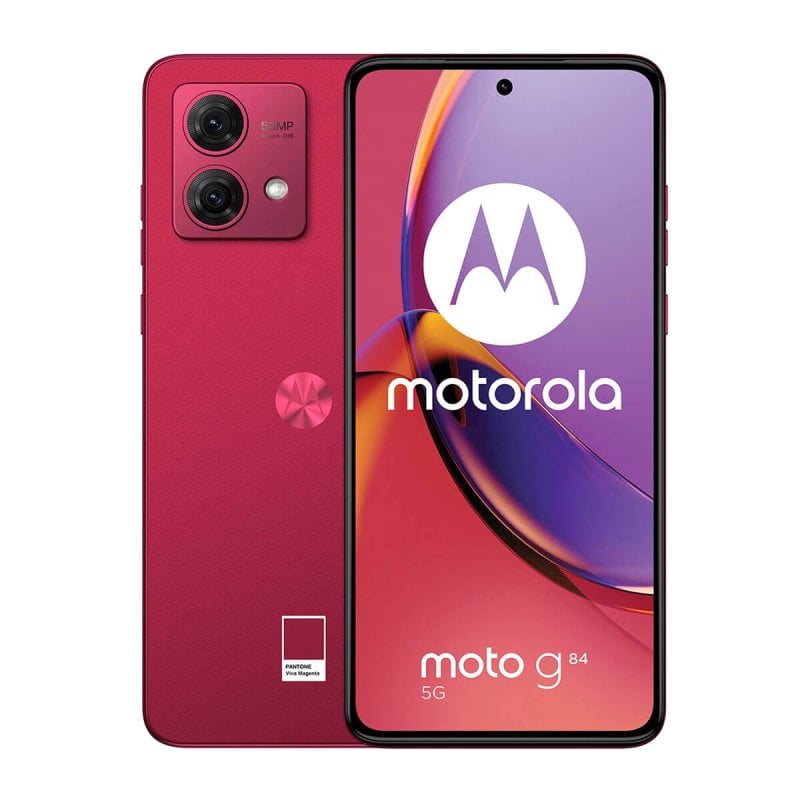 Image of Smartphone Motorola Moto G84 5G 8GB 256GB Viva Magenta IP54 NFC Dual SIM cod079