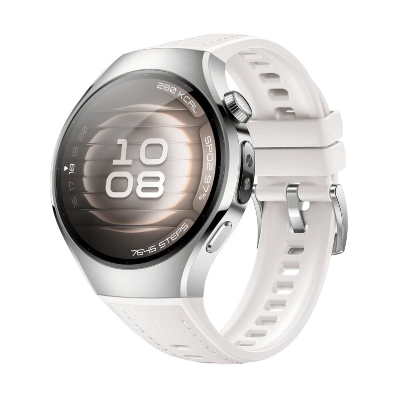Image of Huawei Watch 5 eSIM GPS AMOLED X-TAP Smartwatch in acciaio inossidabile con misurazione dell'ossigeno nel sangue cod079