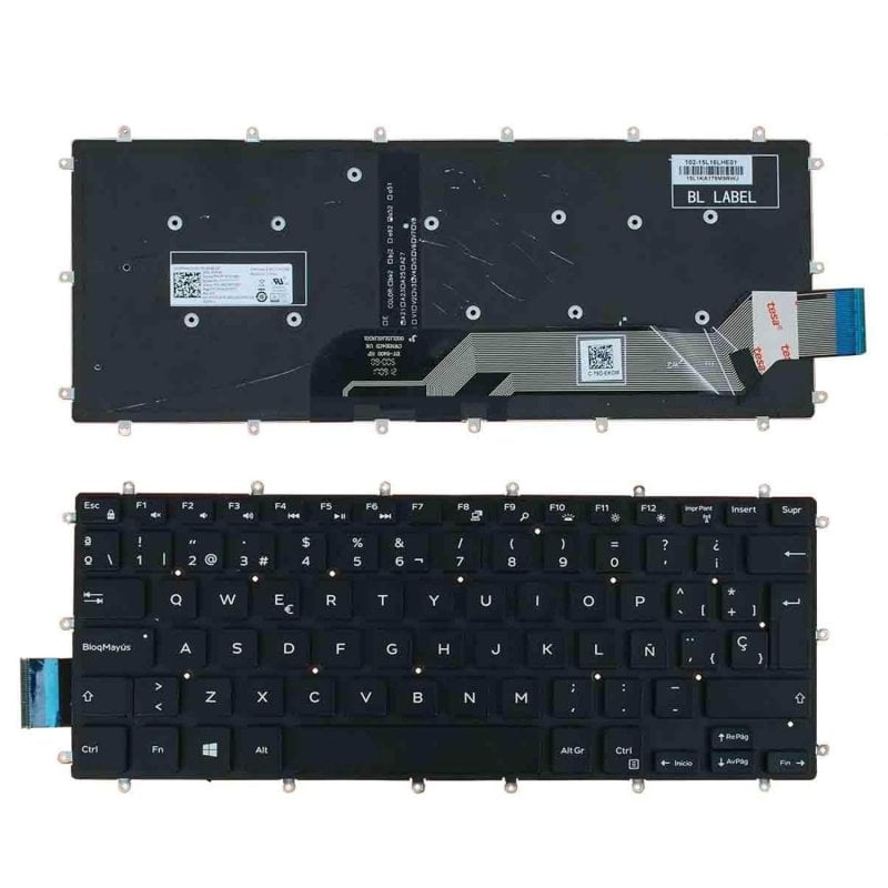 Image of Tastiera retroilluminata per laptop Dell Inspiron Gaming 14 7466 cod079