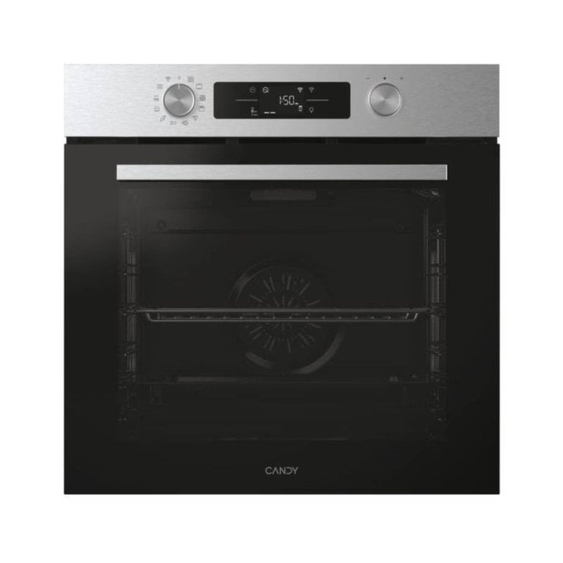 Image of Forno elettrico Candy CA-6-N-3-B-3-HTX da 78 litri, nero/acciaio inox, classe A++, con pannello digitale e app hOn cod079