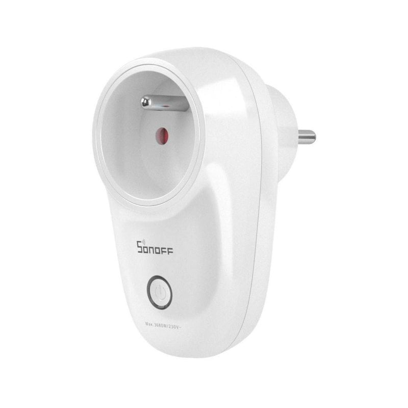 Image of Sonoff S26R2TPE-FR Presa intelligente WiFi 16A compatibile con Alexa e Google Home cod079