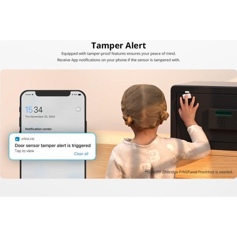 SONOFF Zigbee Sensore Per Porte E Finestre Mini Interruttore - Foto 9