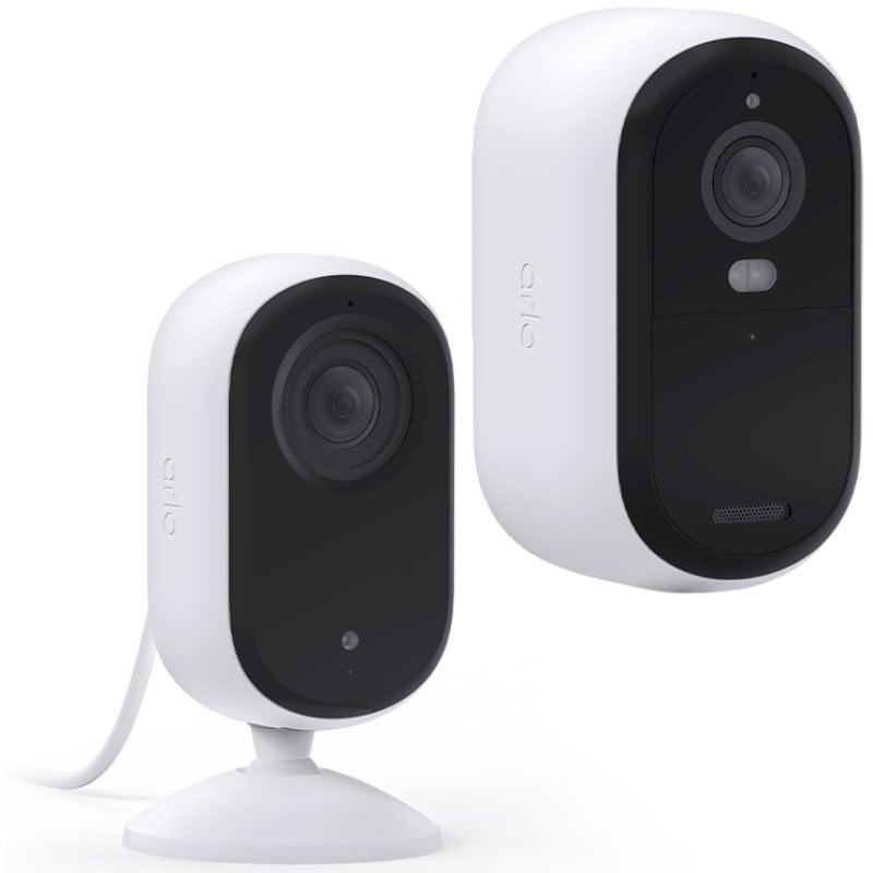 Image of Pacchetto telecamera di sicurezza Arlo Essential 2K per esterni + telecamera per interni cod079