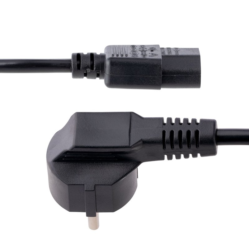 FSKE® IEC 320 C13 Cable De Alimentación, EUR Enchufe A 2xC13 Y Splitter Power Cord, 10A 250V Para PC Monitores, Computadora, TV, Impresora, Proyector, 3 Metros