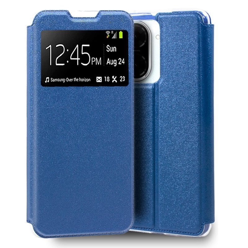 Image of Custodia Flip Cover COOL per Xiaomi rossomi A5 Blu Semplice cod079