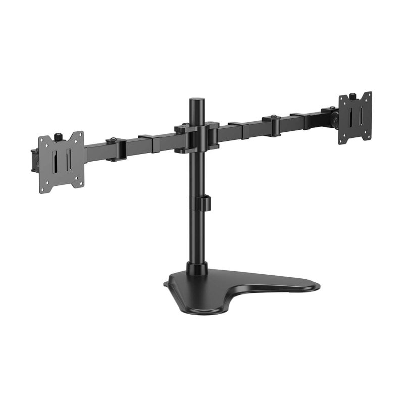 Image of Supporto da tavolo Aisens DT35TSR-361 per 2 monitor/TV 17-35″ VESA 100x100mm 40kg acciaio cod079