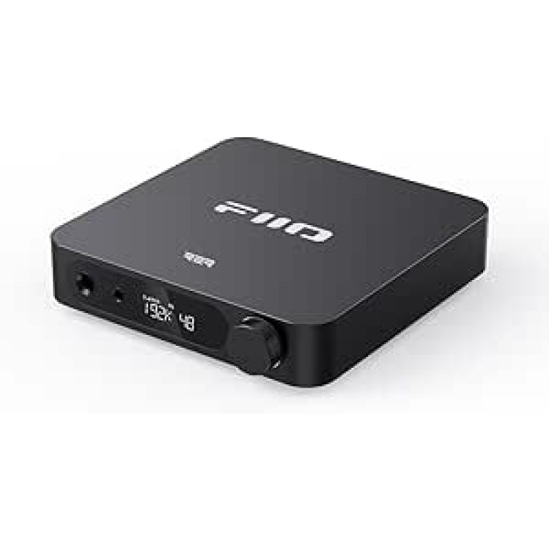 FiiO K11 R2R DAC Desktop Con Amplificatore Cuffie – 1300mW, 4.4mm Bilanciato, 384kHz/24bit DSD256, Argento
