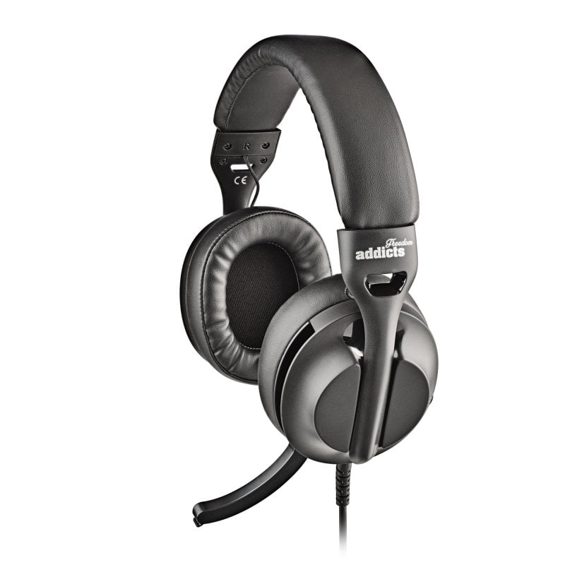 Image of Auricolari NGS con cavo USB-C + USB-A, microfono regolabile, filtro del rumore cod079
